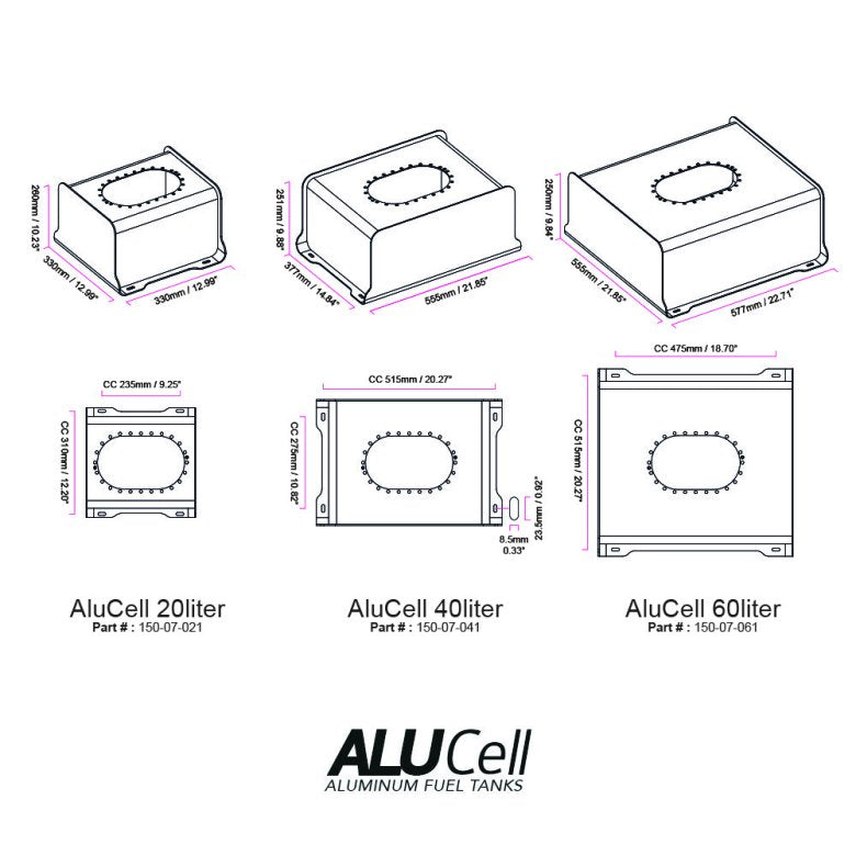 AluCell Fuel Cell with the Nuke Performance CFC Unit 80L (Order in)