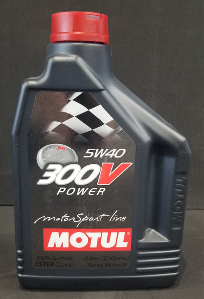 Motul 2L Synthetic-ester Racing Oil 300V COMPETITION 5W40 10x2L main image 1