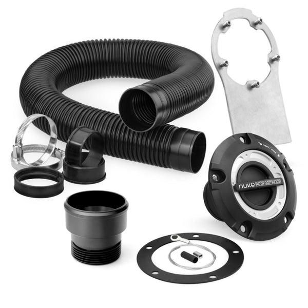 Nuke Filler cap and fuel hose kit for CFC Unit w/ Steel Bracket (Order in)