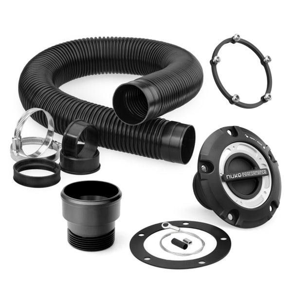 Nuke Filler cap and fuel hose kit for CFC Unit w/ alloy nut ring (Order in)