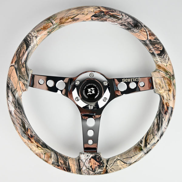 Scarles Woodland Camo Steering Wheel