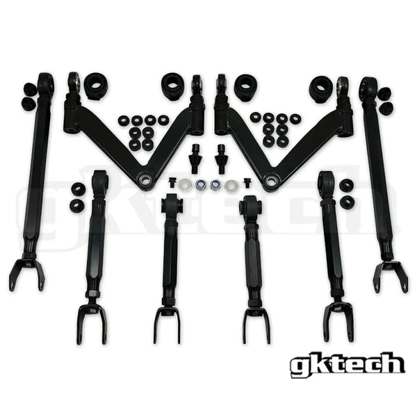 GKTECH Z33 350Z/V35 SUSPENSION ARM PACKAGE (BUCKET STYLE TOE) (Order in)