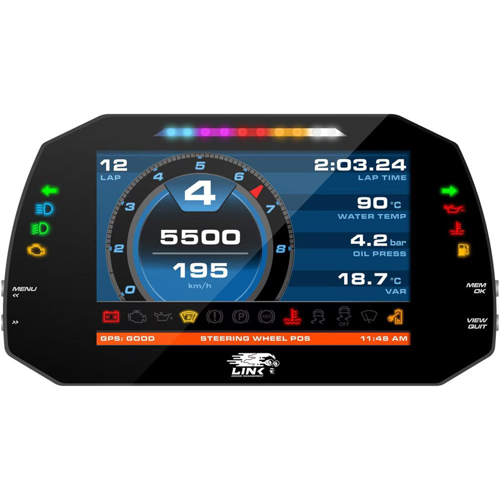 LINK ECU MXG Strada 7-inch Dash - Street Edition (Order in)