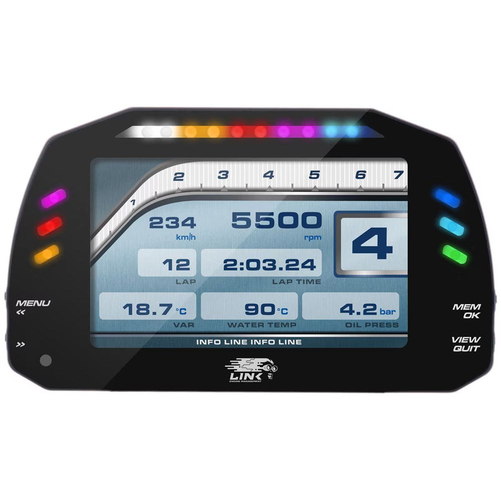 LINK ECU MXS Strada 5-inch Dash - Race Edition (Order in)