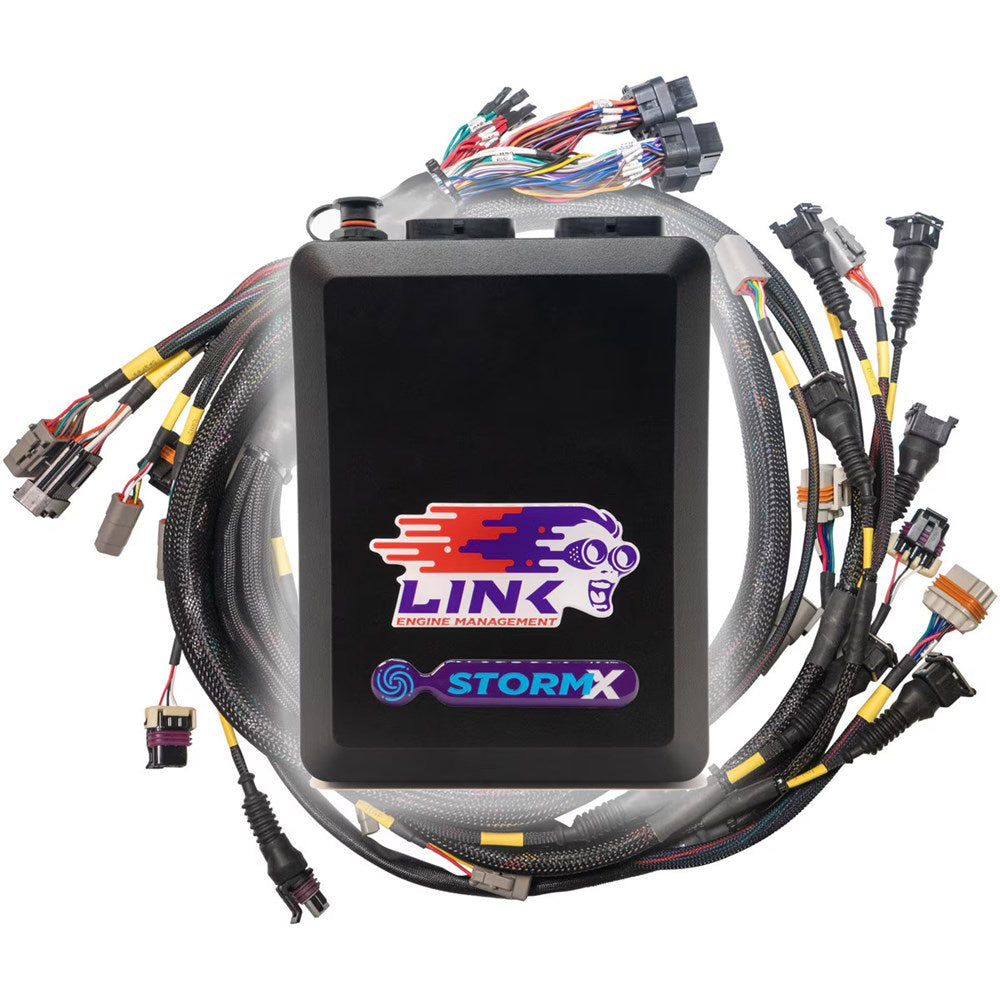 Link ECU G4X StormX ECU + Terminated LS Engine Harness Drive-by-Cable Bundle (Order in)