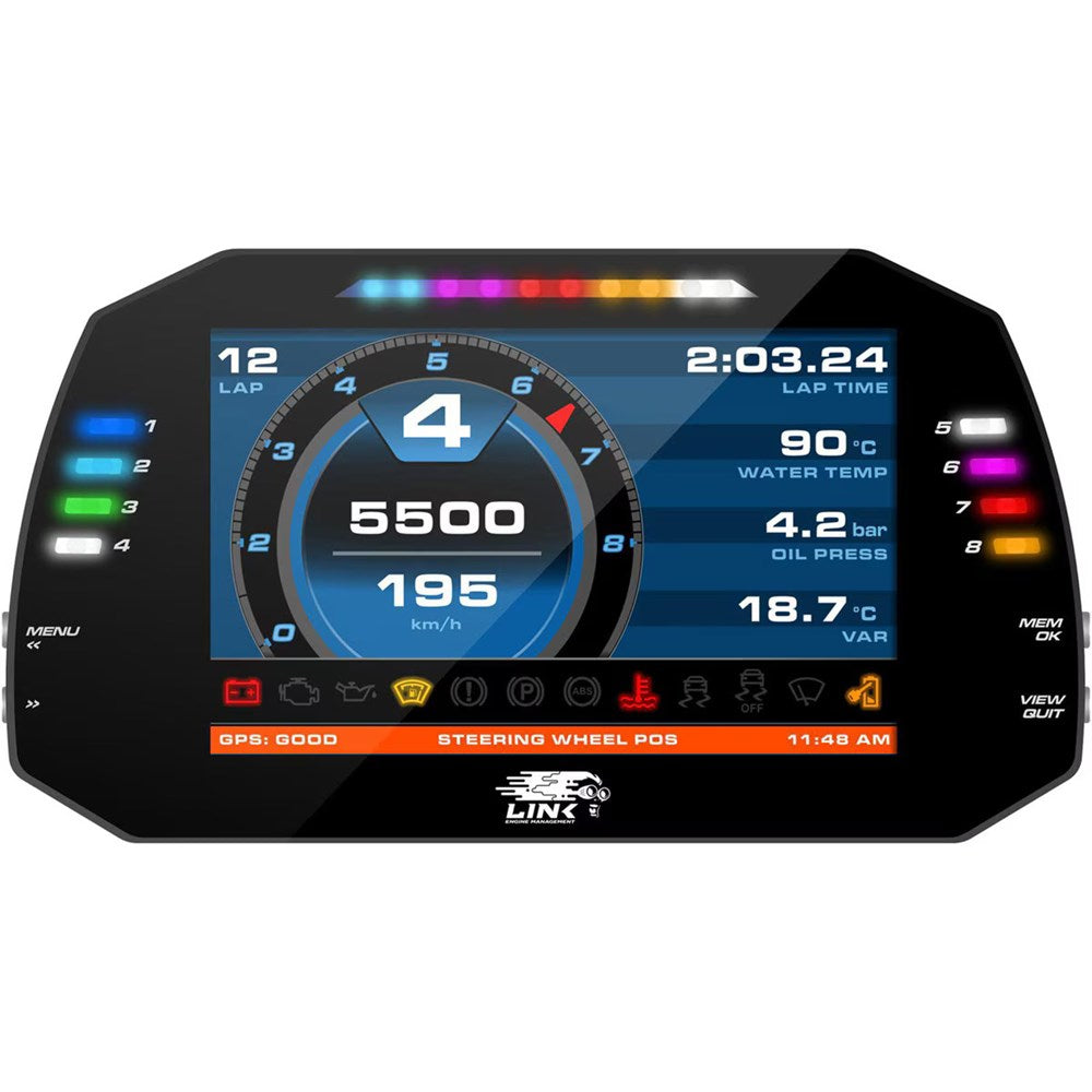 LINK ECU MXG Strada 7-inch Dash - Race Edition (Order in)