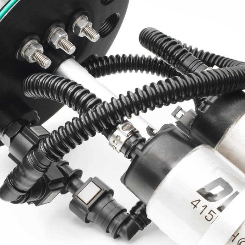 Nuke In tank fuel pump mounting kit, double pump 7-8.2mm