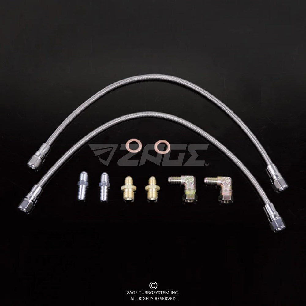 Water Line Kit for Volvo TD04L / Garrett GT12 Turbos (Order in)