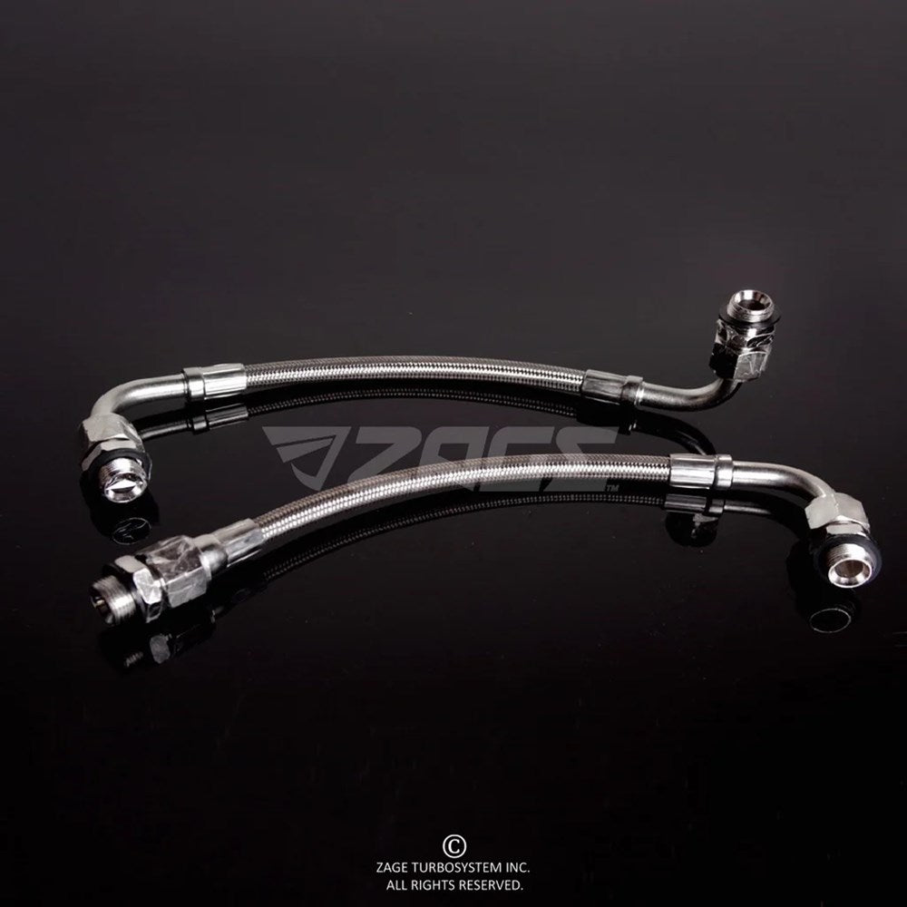 Braided Oil & Water Line Kit for Renault 21 Turbos (Order in)