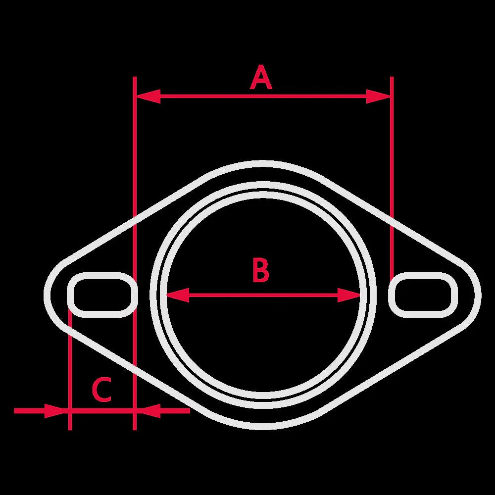 2-Bolt Exhaust Gasket 81.6mm (Order in)