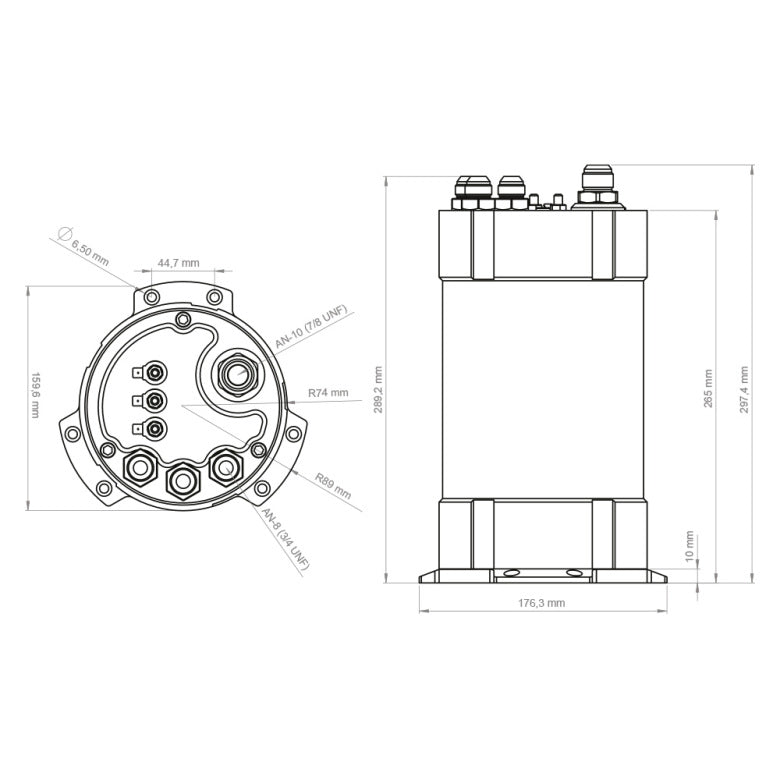 Nuke 2G Fuel Surge Tank 3.0 liter for Ti Automotive (Walbro) GST 450 / 520 (Order in)