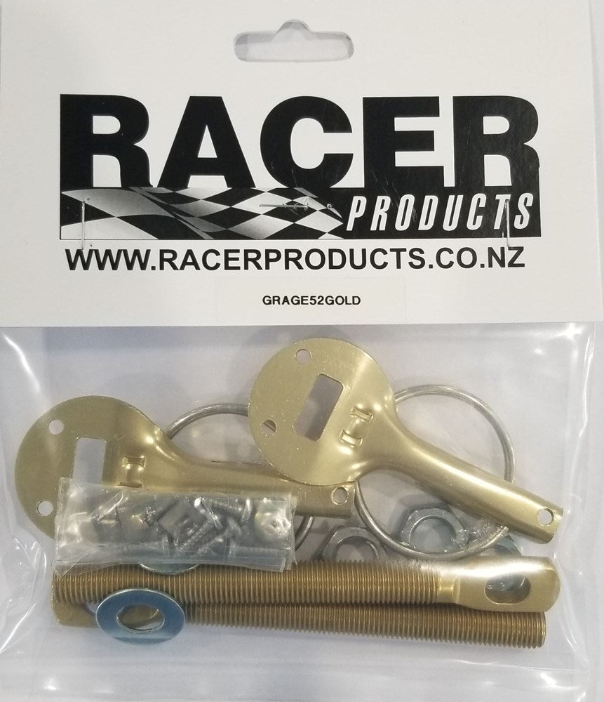 Grayston Gold Aluminium Bonnet Pins Gold