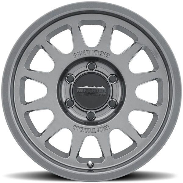 Method Race Wheels Style 703 | Bead Grip | Gloss Titanium | 18x9 +40P