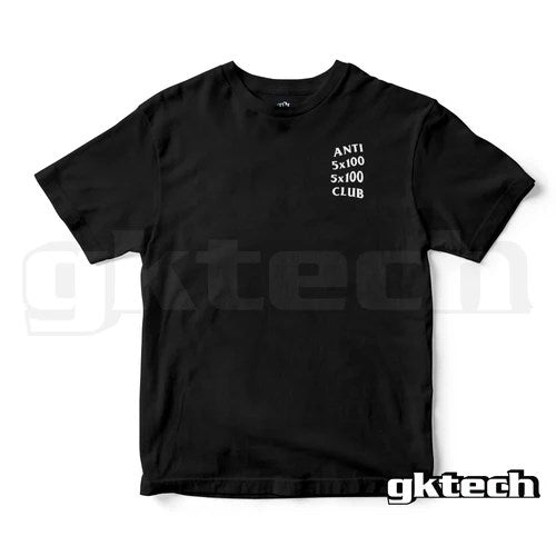 GKTECH Anti 5x100 5x100 Club - Tshirt Black (Order in)