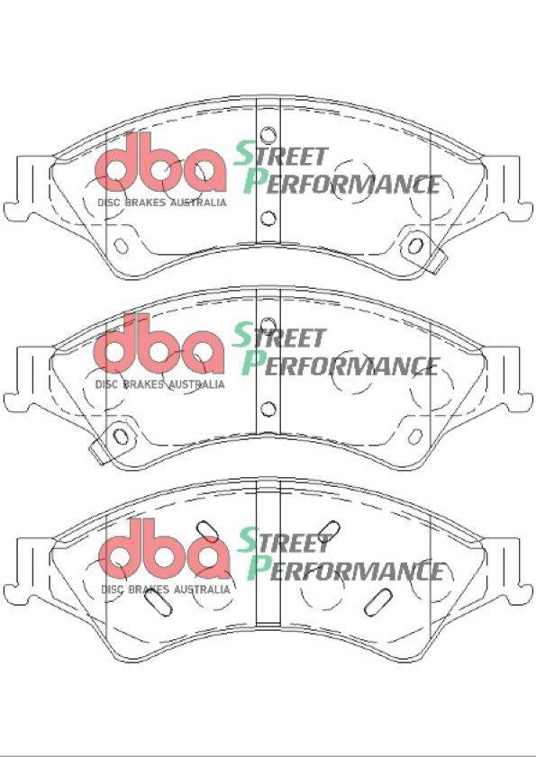DBA SP PERFORMANCE BRAKE PADS [ Ford Ranger, Mazda BT50 F ]