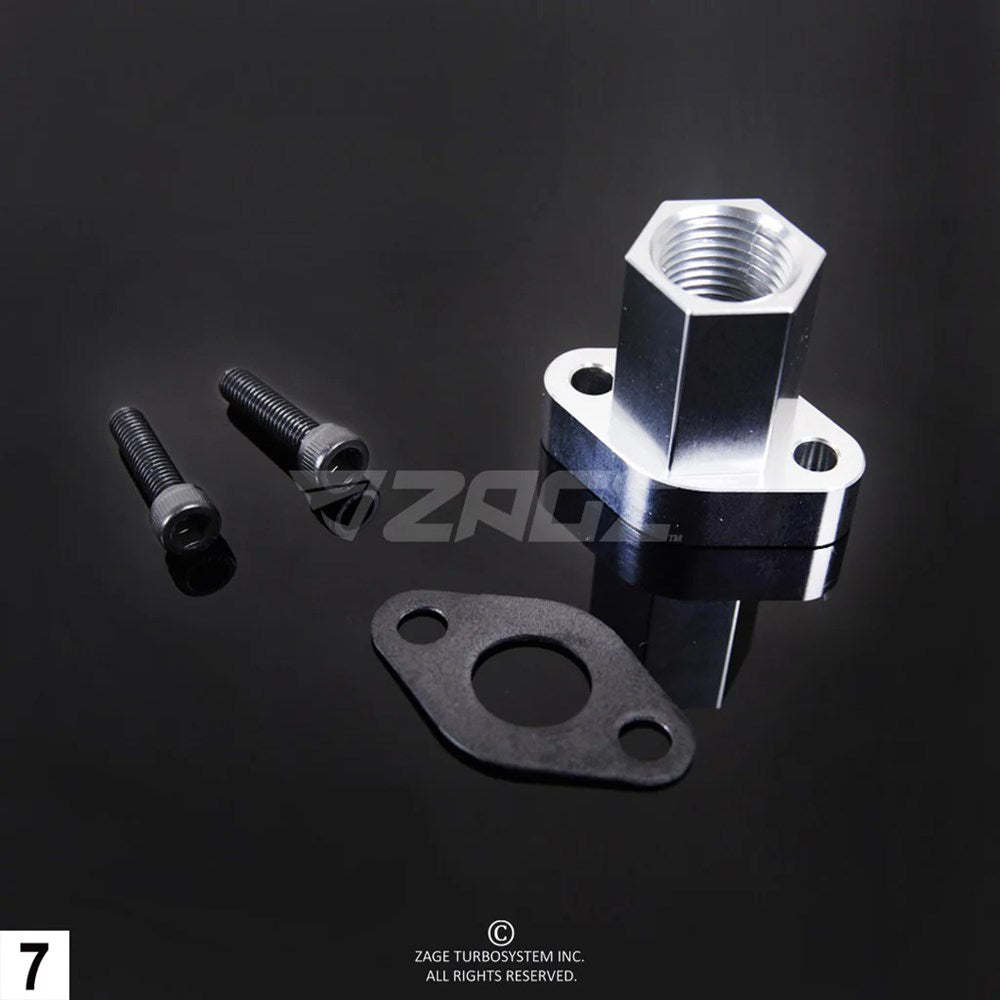 Turbo Oil Drain Flange AUDI 1.8T (Order in)