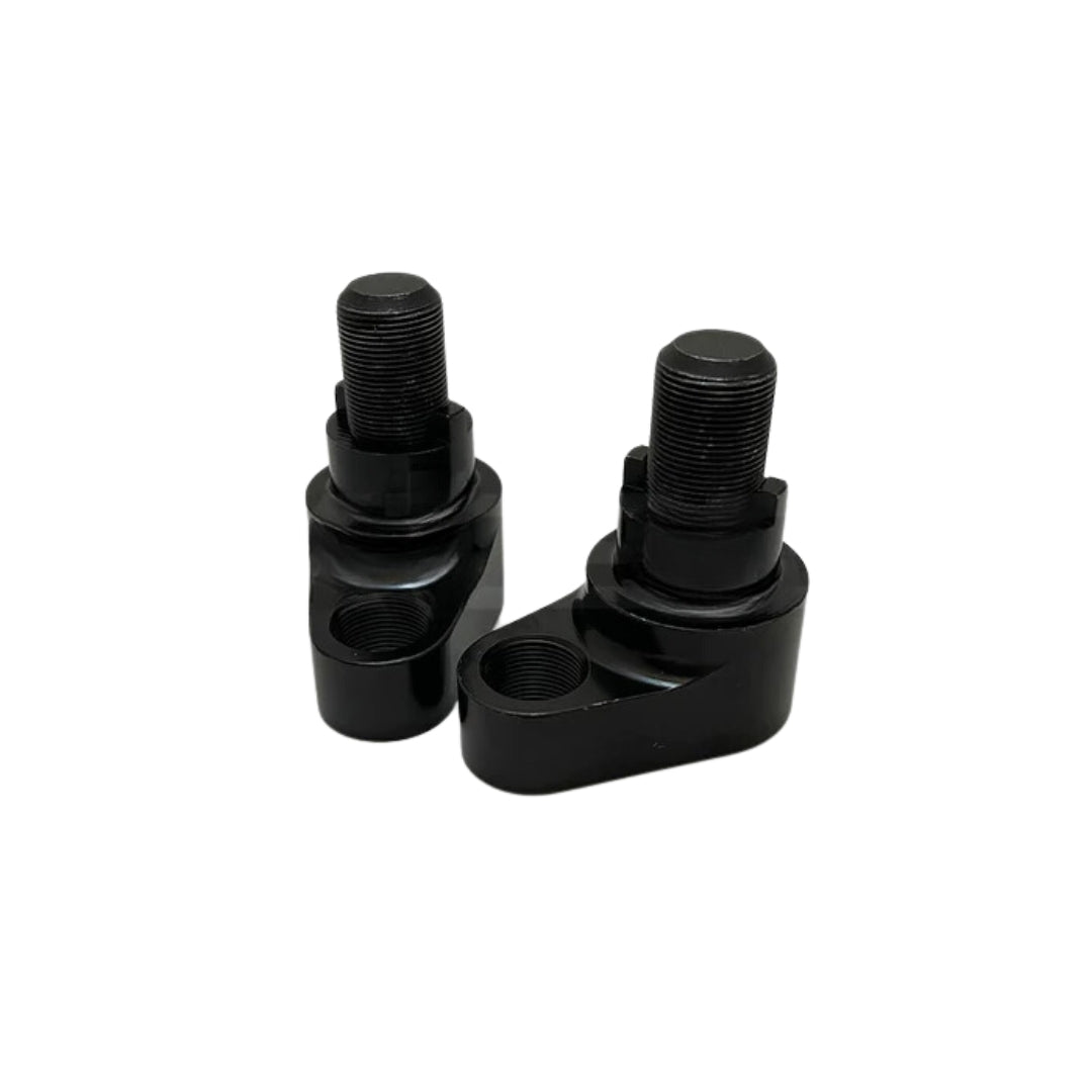 GKTECH Z34 370Z HIGH TENSILE OFFSET STEERING RACK CONVERSION EXTENDERS (Order in)