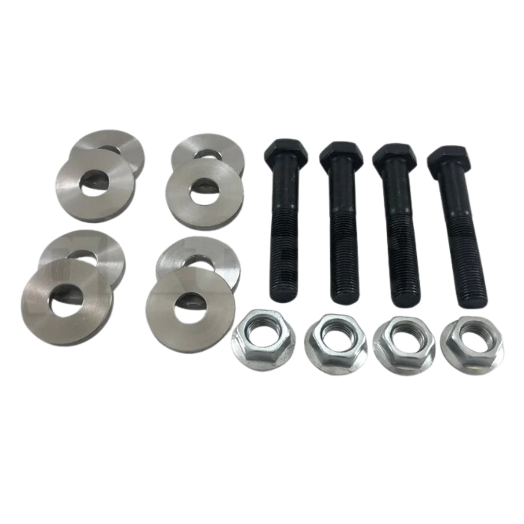 GKTECH Z34 370Z/V36 SKYLINE/G37 ECCENTRIC CAMBER & TOE ARM LOCKOUT KIT (Order in)