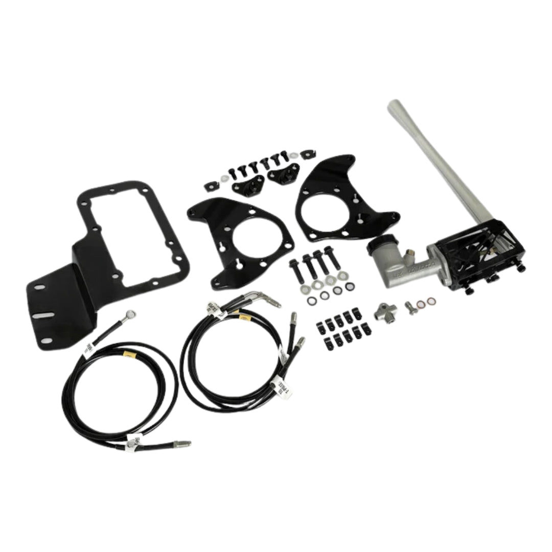 GKTECH 86 / GR86 / BRZ RHD DUAL CALIPER 5/8" HYDRAULIC HANDBRAKE SETUP (Order in)