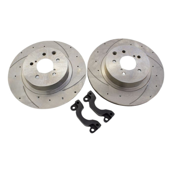 GKTECH HFM.PARTS 337MM REAR ROTOR UPGRADE KIT R32, R33, R34 (Order in)