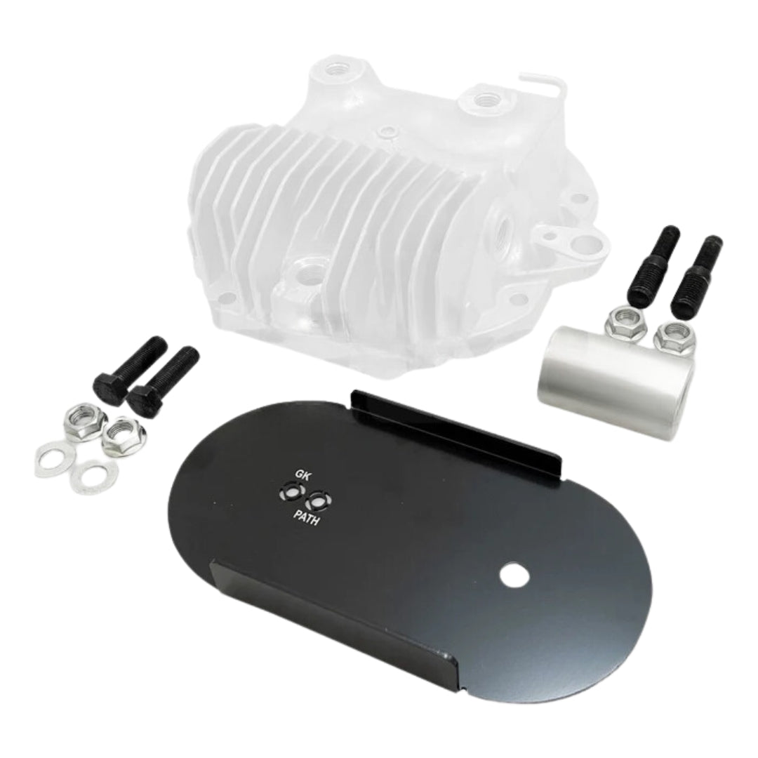 GKTECH PATHFINDER DIFF COVER TO Z34 SUBFRAME CONVERSION WELD IN BUSHES (Order in)