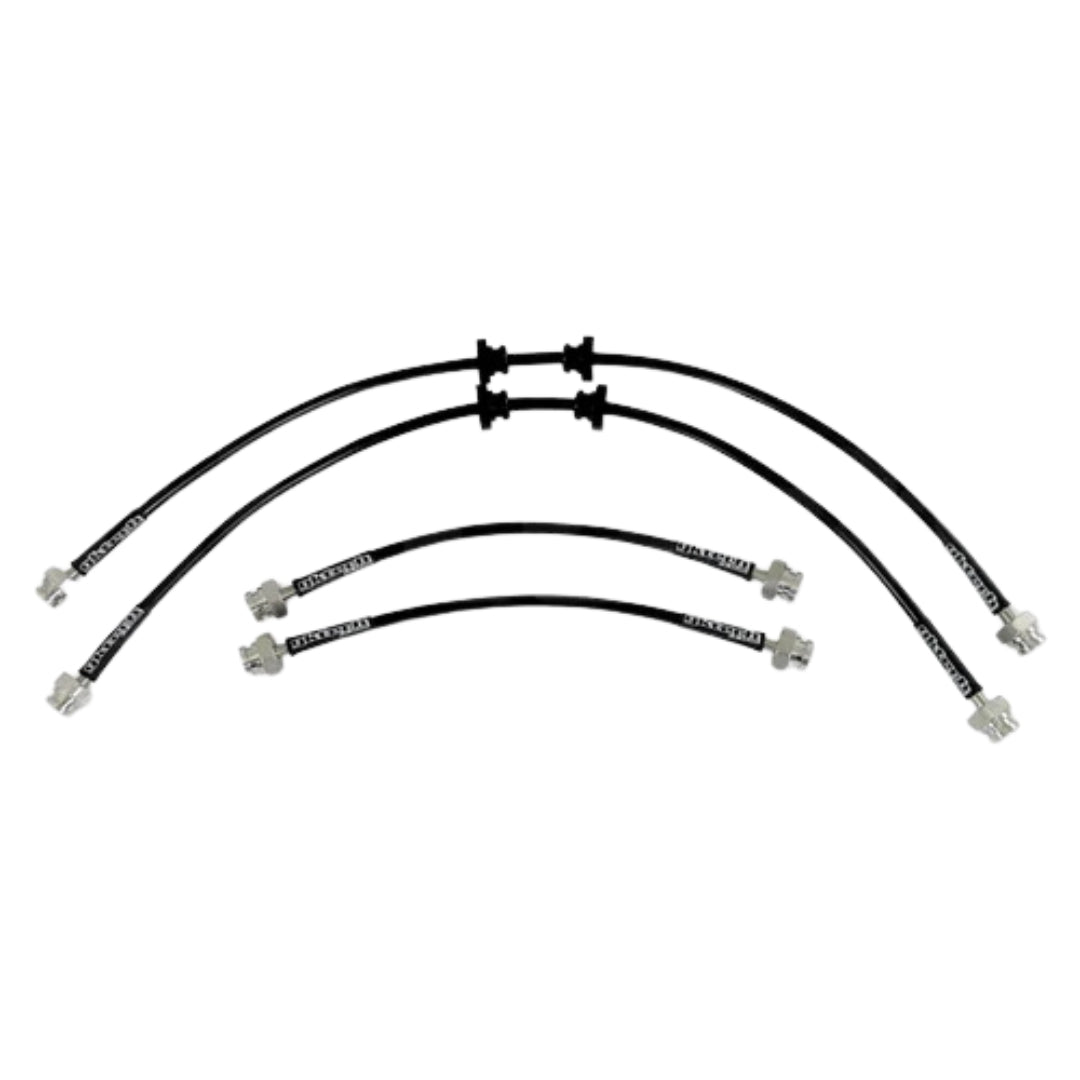 GKTECH R32 GTS-T BRAIDED BRAKE LINE SET HARD LINE DELETE (Front set only) (Order in)