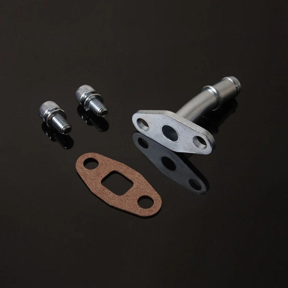 Oil Drain Pipe Kit for Mitsubishi TD02-TD06, TF035 Turbos (Order in)