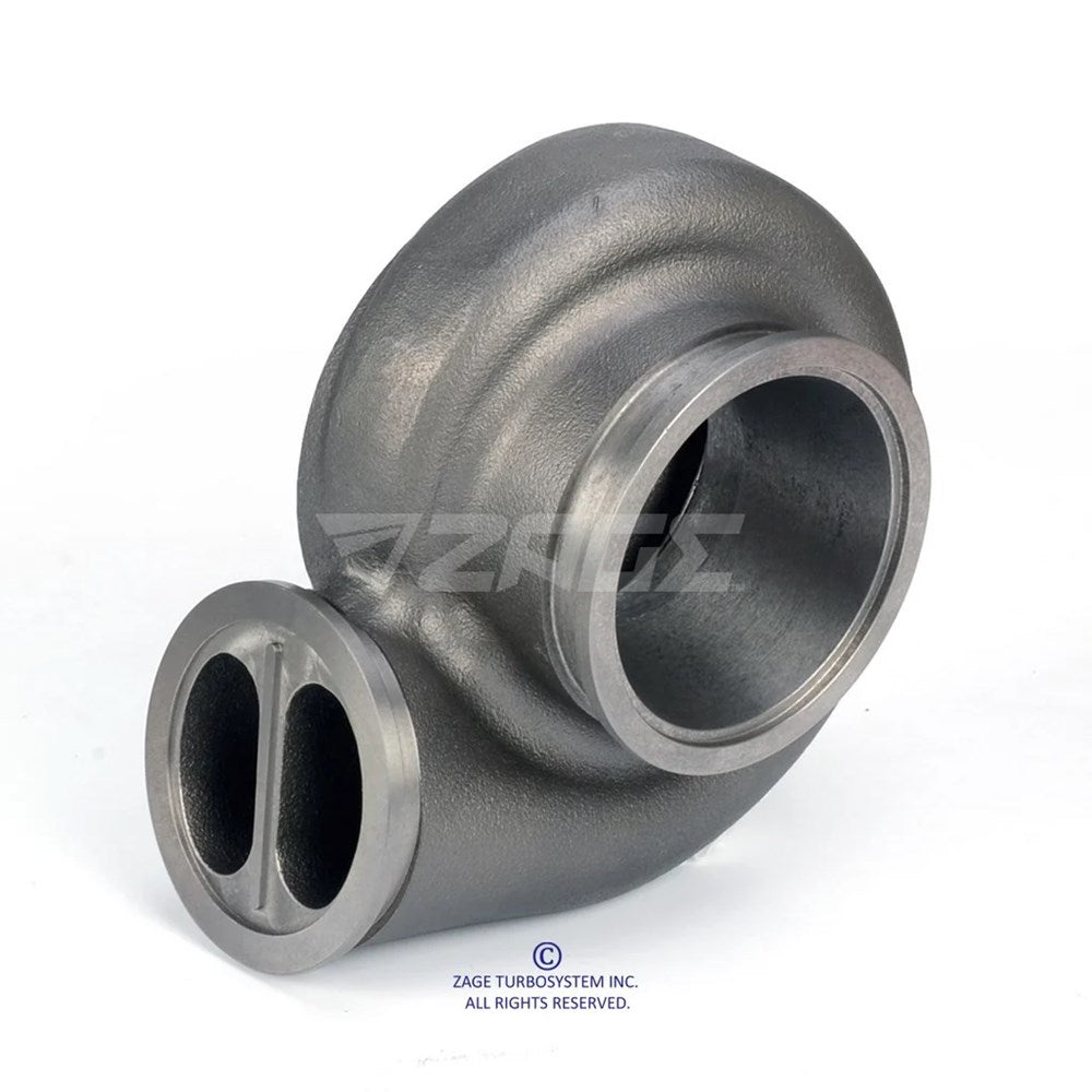 GT2971R Twin Scroll (A/R 0.61) V-Band Turbo Turbine Housing (Order in)
