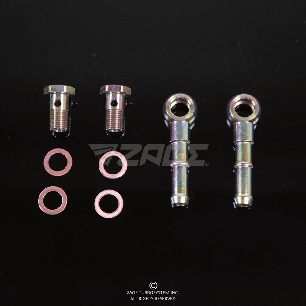 Water Pipe Banjo Kit Straight M18x1.5mm (Order in)