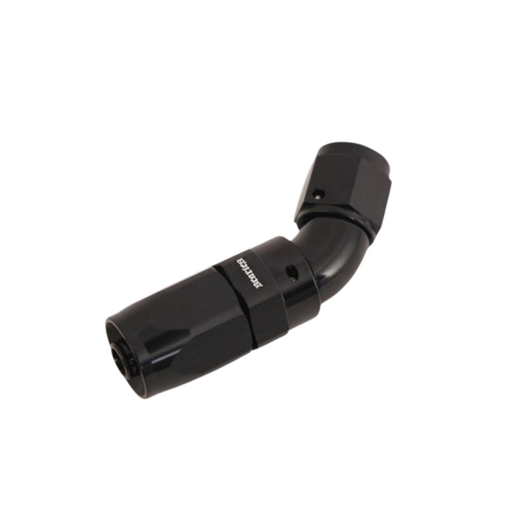 Swivel Hose End 45 AN8 Black