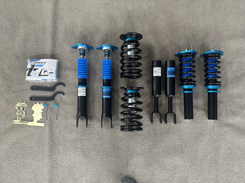 G-F Force Comfort Coilovers Nissan V35/G35 Skyline (Divorced Rear)