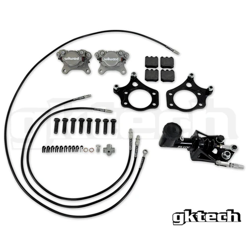 GKTECH WILWOOD S-CHASSIS 3/4" DUAL CALIPER HIDDEN HYDRAULIC HANDBRAKE SETUP (Order in)
