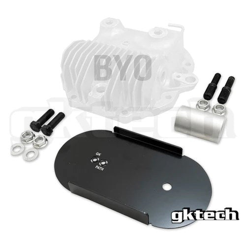GKTECH Z33 350Z V35 Extended dual stud diff cover install kit Accessories only (Solid Bolt In) (Order in)