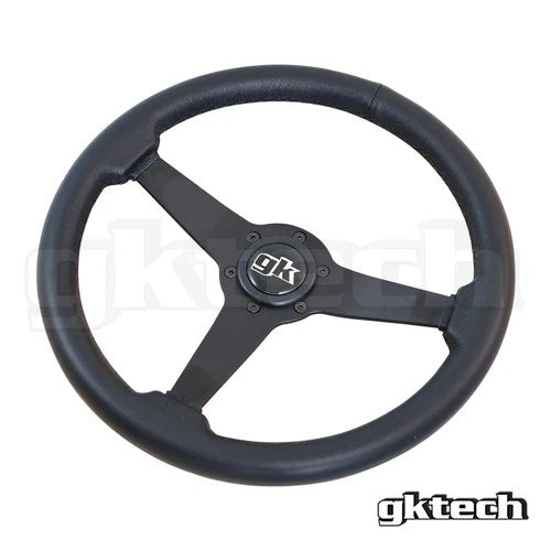 GKTECH Steering Wheel 350mm Flat Leather