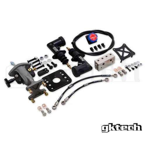 GKTECH Z34 370Z BOLT ON DUAL INTERNAL BRAKE MASTER CYLINDER KIT (Order in)