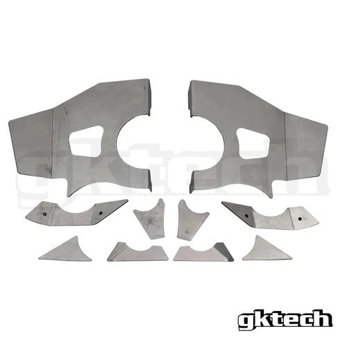 GKTECH IS200/IS300 Subframe Weld-In Reinforcement Plates (Order in)