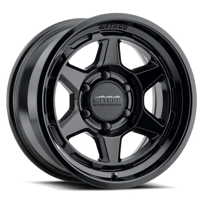 Method Race Wheels Style 708 | Bead Grip | Gloss Black | 18x9 +40P