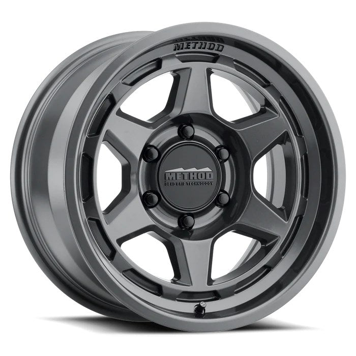 Method Race Wheels Style 708 | Bead Grip | Gloss Titanium | 18x9 +40P