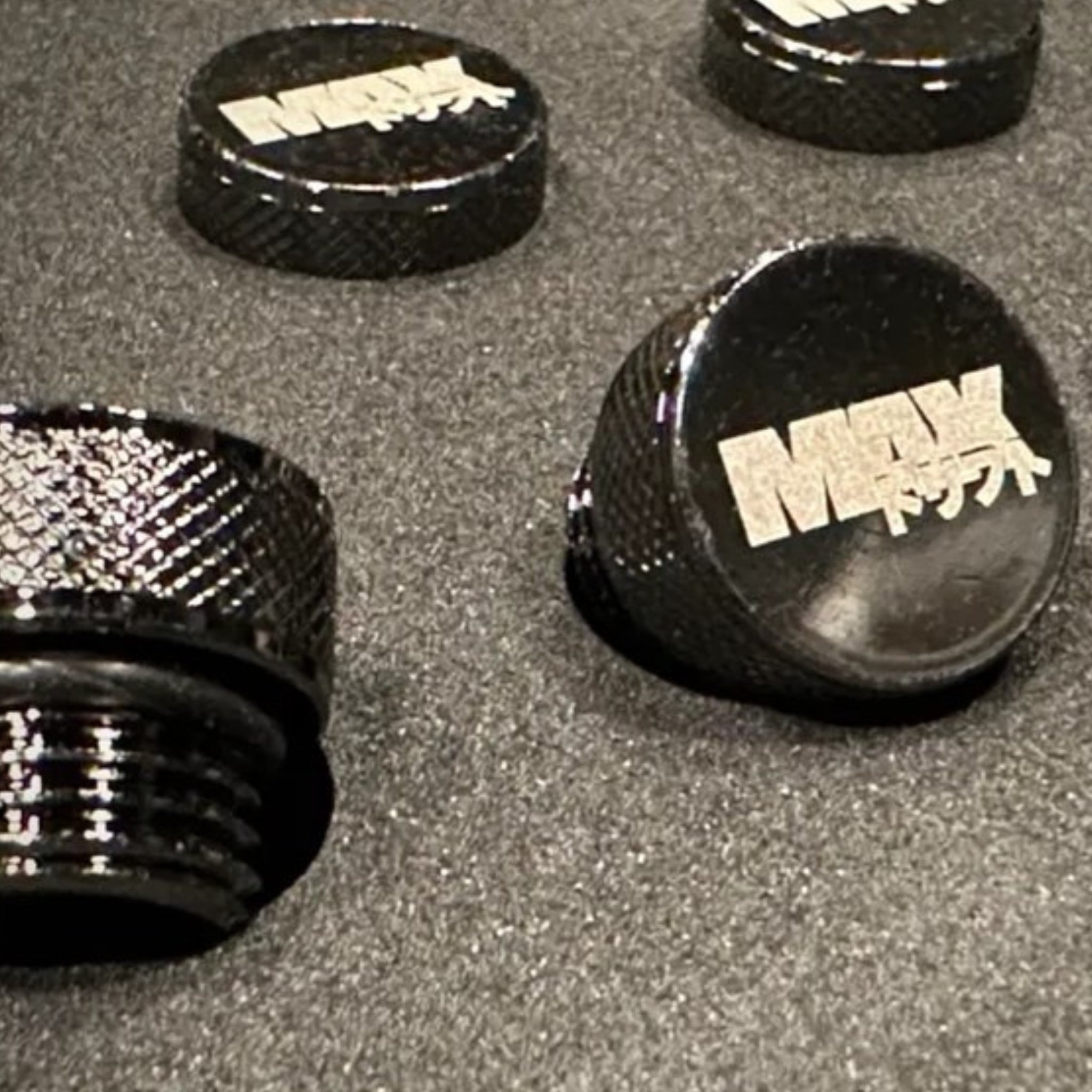 PSM m12p1.5 Lug Nut Cap Black Chrome (Order in)