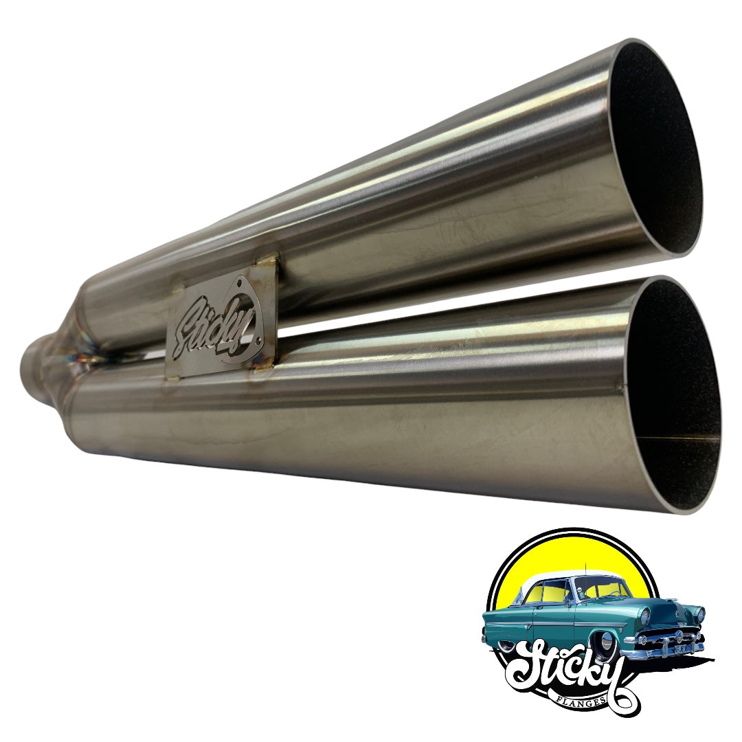 Stainless Steel 2.5" (63mm) Shotgun Tip