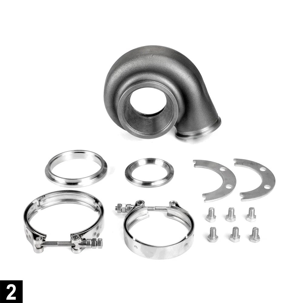 Turbo GTX3584RS (V-Band) Super Core + V-band/0.83 Twin Scroll Housing (Order in)