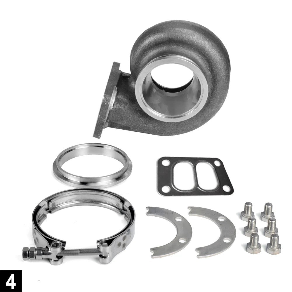 Turbo GTX3584RS (V-Band) Super Core + T3/1.01 Twin Scroll Housing (Order in)