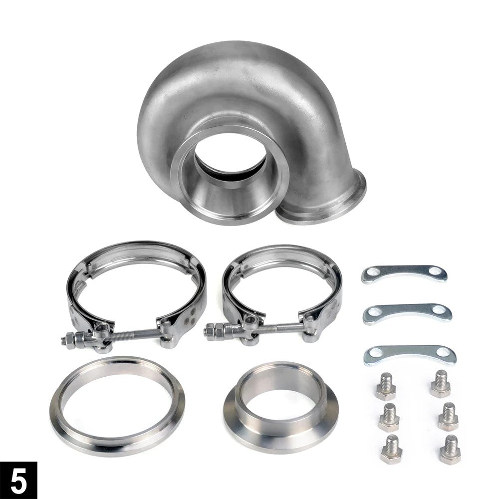 Turbo GTX3584RS (Hose Bead) Super Core + V-band/1.06 Housing (Order in)
