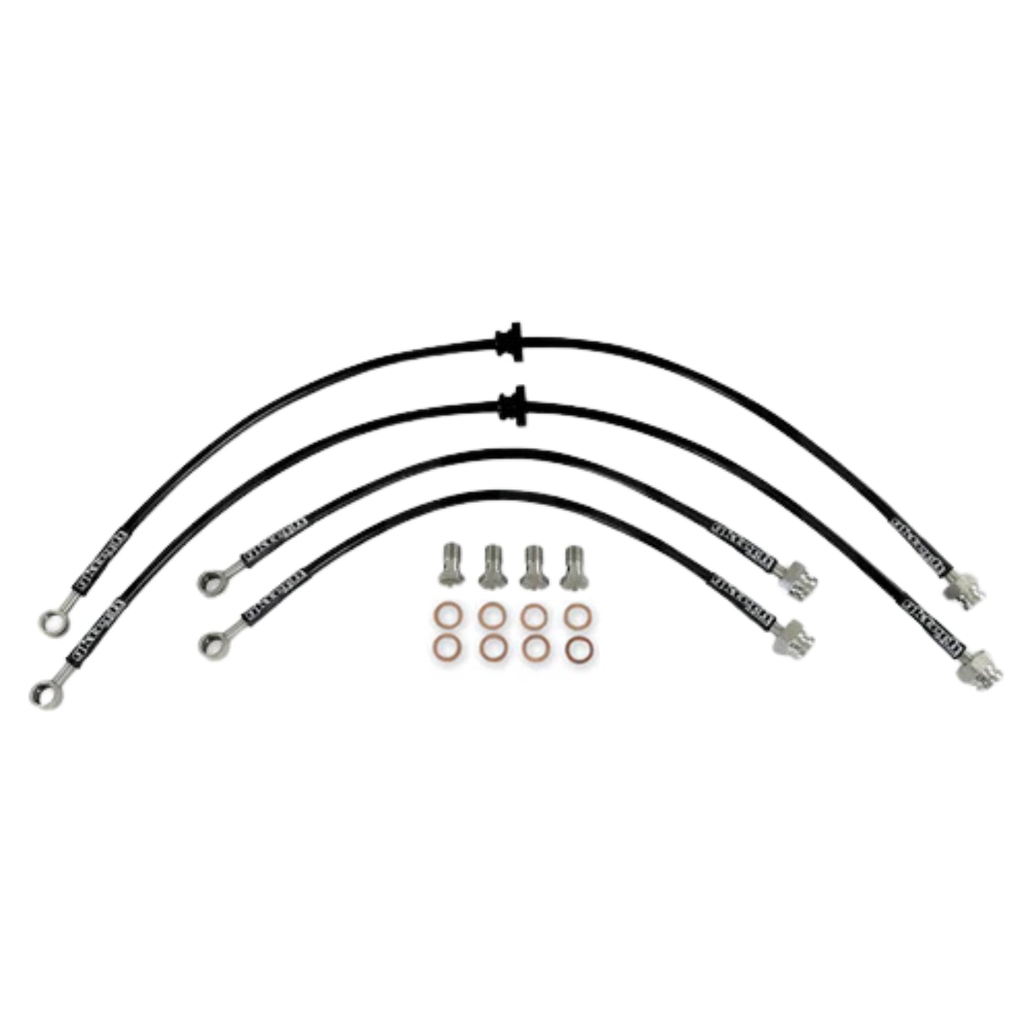 GKTECH S14/S15 200SX BRAIDED BRAKE LINES (Front set only) (Order in)