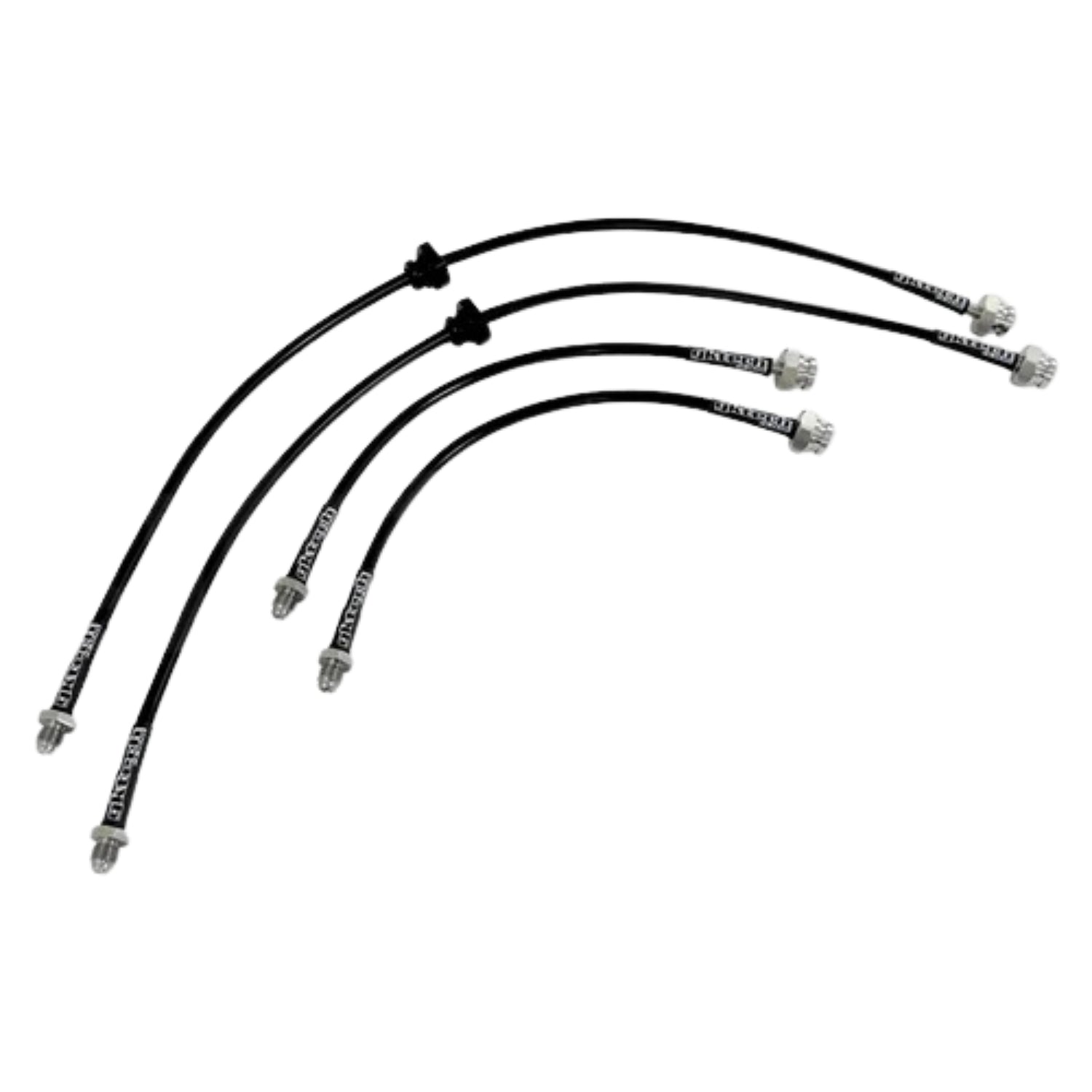 GKTECH S14/S15 TO Z32/SKYLINE CONVERSION BRAIDED BRAKE LINES (REAR SET) (Order in)