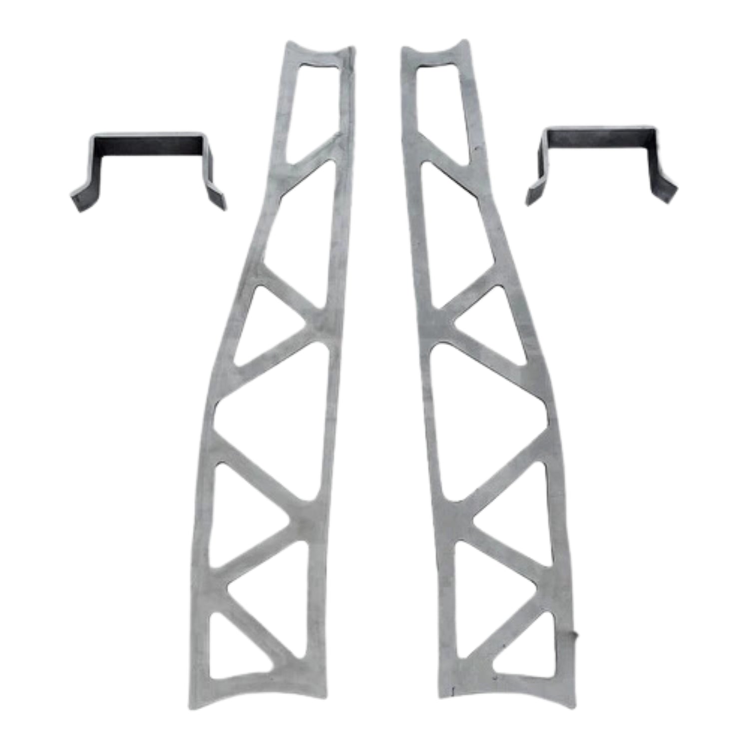 GKTECH S/R CHASSIS (RWD) 20mm FRONT LCA WELD IN REINFORCEMENT PLATES (Order in)