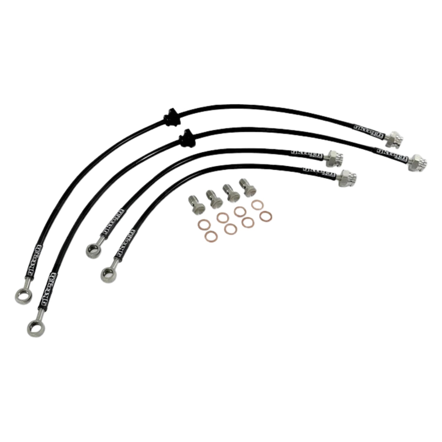 GKTECH S14/S15 200SX BRAIDED BRAKE LINES (Rear set only) (Order in)