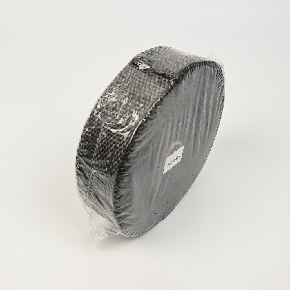 Fibreglass Exhaust Wrap 50FTx2"x2mm Black