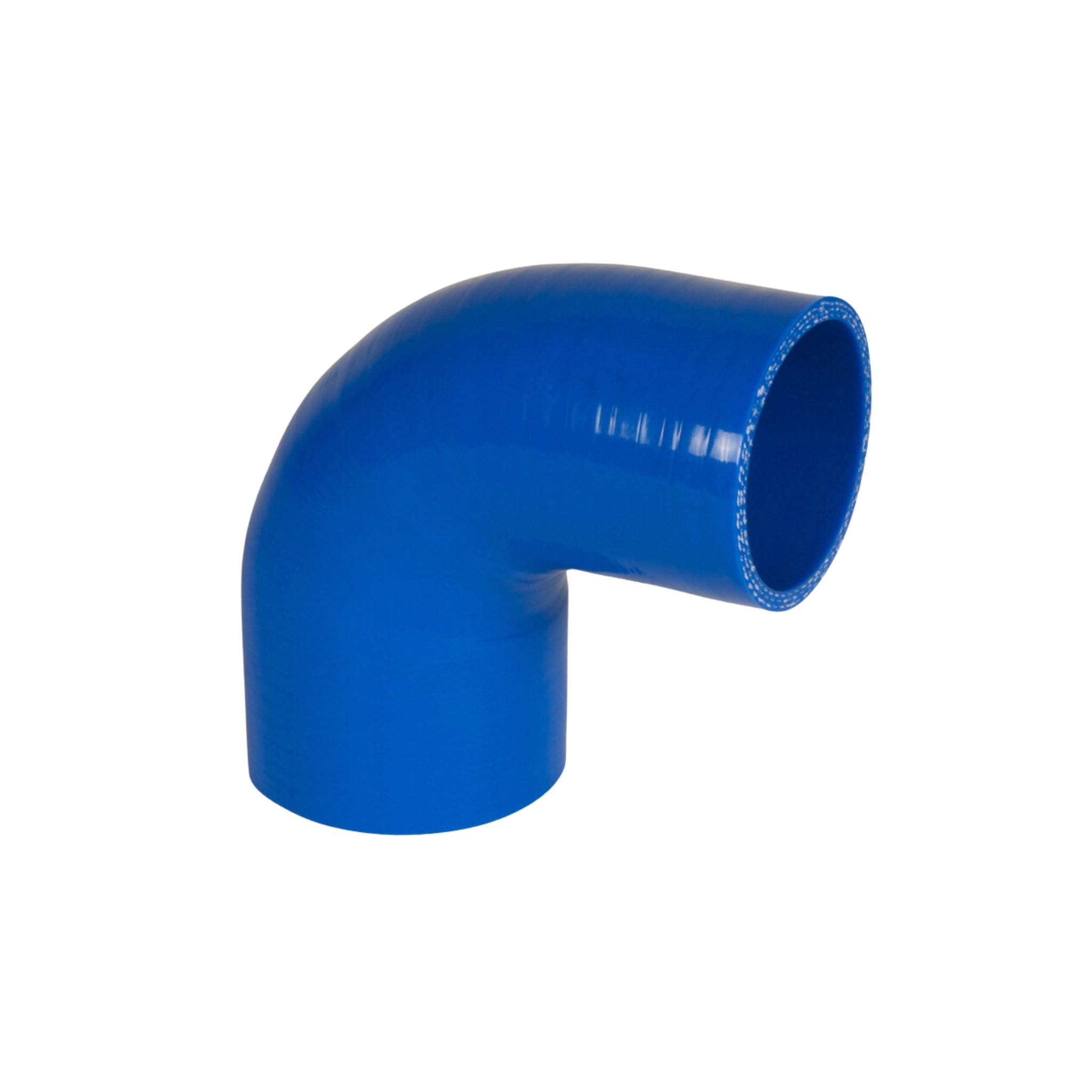 Silicone Hose 3.5"-4" 90 Degree Reducer - Blue *SCARLES*