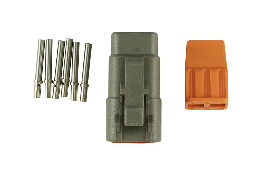 Turbosmart eGate 6 Way Sensor Plug Kit suits DTM Connector (Order in)